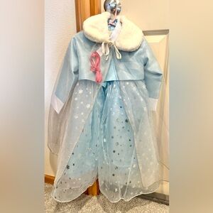 Frozen Elsa Princess Dress for Little Girls – 
3-Piece Set